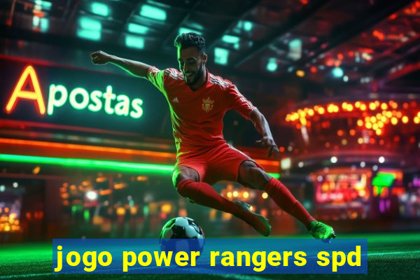 jogo power rangers spd